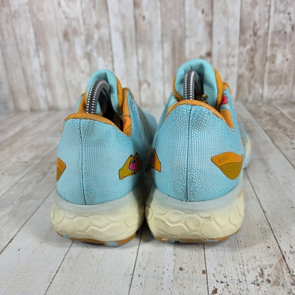 New Balance 880v12 Fresh Foam Women's Running Sky Blue Orange Ice Cream Sz 10 - Picture 3 of 8